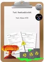 Vorschau - Test - Test: Radioaktivität - Deckblatt