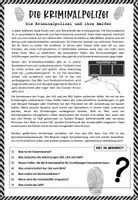 Vorschau - Unterrichtsreihen - DEUTSCH - Materialpaket - Lesetexte des Tages "Kriminalistik" - Seite 3