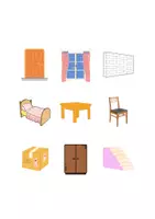 anteprima - Materiale di supporto/inclusione - House vocabulary activity in english - Pagina 2