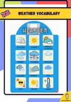 anteprima - Esercizi - Weather vocabulary activity - Pagina di copertina