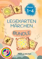 Vorschau - Stationenlernen - Märchen Legekarten Paket für Klasse 1 - 4 - Deckblatt