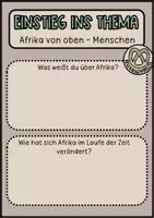Vorschau - Arbeitsblätter - Afrika von oben - Menschen: fertige Doppelstunde mit Terra X - Seite 2