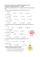 Vorschau - Test - Die schnelle Leistungskontrolle in Mathematik als Multiple-Choice-Test 4 - Seite 1