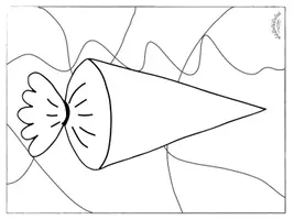 Vorschau - Arbeitsblätter - POP ART „SCHULTÜTEN“ - Bilder & Karten (zum Ausmalen /Farblehre warme und kalte Farben; in diversen Größen) #Zuckertüte #Schuleinführung - Seite 3