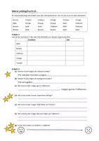 Vorschau - Arbeitsblätter - Urliste, Strichliste, Auswertung - Deckblatt