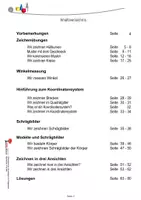 Vorschau - Arbeitsblätter - Geometrische Grundlagen und Fertigkeiten | Zirkel, Geodreieck, Winkel, Koordinatensystem, Schrägbilder, Körper, Netze, Ziermuster | Mathe Sekundarstufe Klasse 5-7 Lösungen - Seite 2