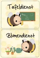 Vorschau - Poster - Klassendienste zum Klassentier Hummel - Seite 2