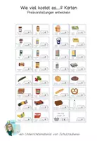 Vorschau - Fördermaterial/Inklusion - Lebensmittel - Kärtchen Wertigkeit eintragen - Deckblatt