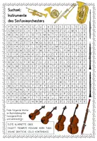 Vorschau - Arbeitsblätter - Materialpaket "Instrumente" - Freiarbeit Musik - Seite 2