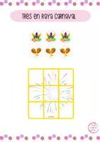 Vista previa - Juegos / Gamificación - TRES EN RAYA CARNAVAL - Portada