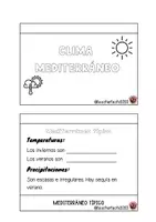 Vista previa - Tarjetas / Manipulativos - Flipbooks: Climas de España - página 1