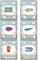 Vorschau - Spiele - Lesespiel "Im Schwimmbad" DaZ / DaF / Deutsch - Seite 2
