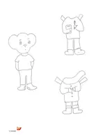 Vorschau - Spiele - Basteln und lernen mit Teddy: Was hat der Teddy an ? 🧸 - Seite 1