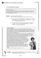 Vorschau - Arbeitsblätter - Grundlagen für das Verstehen und Verfassen verschiedener Textsorten | Deutsch Grundschule Sekundarstufe Klasse 4-5 | Inhaltsangabe, Stichwortverzeichnis, Zusammenfassung, Referat, Bericht, Lebenslauf | Arbeitsblätter Kopiervorlagen mit Lösungen - Seite 2