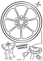 Vorschau - Spiele - Bastelvorlage DIY "Sommer-Mobile" Sommerferien Dekoration - Seite 3