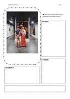 Vorschau - Arbeitsblätter - DaZ A2-B1 Bildbeschreibung/ Im Museum - Deckblatt