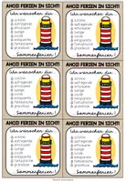 Vorschau - Anderer Materialtyp - Feriengruß / Feriengeschenk - Ahoi! Ferien in Sicht! - Seite 3