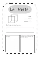 Vorschau - Arbeitsblätter - Geometrische Körper: Steckbriefe und AB - Seite 3