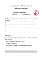 Vorschau - Arbeitsblätter - Lineare Erörterung Schritt für Schritt mit Aufgabenstellung - Seite 3
