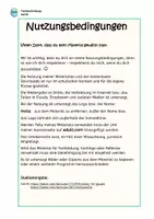 Vorschau - Stundenentwürfe - Tierbeschreibung: KATZE inkl. Steckbrief & Silbenschrift - Seite 1