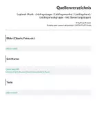 Vorschau - Stundenentwürfe - Lapbook Musik - Lieblingssänger / Lieblingsmusiker / Lieblingsband / Lieblingsmusikgruppe - Inkl. Bewertungsbogen! - Seite 1