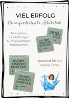 Vorschau - Mal- und Bastelvorlagen - Geschenk Kärtchen Viel Erfolg Prüfung - Seite 3
