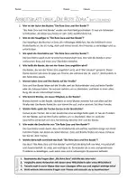 Vorschau - Arbeitsblätter - AB mit Fragen zum Thema "Die Rote Zora" + Lösungsblatt + Mindmap + Infografik - Seite 3