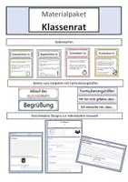 Vorschau - Anderer Materialtyp - Klassenrat - verschiedene Designs - Deckblatt