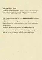 Vorschau - Arbeitsblätter - Geschichte mit Geschichten - Auswanderung in die USA - Seite 1