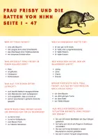 Vorschau - Arbeitsblätter - Frau Frisby und die Ratten von Nimh - Leseüberprüfungen / Literaturtests - Seite 1