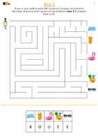 Aperçu - Apprentissages en autonomie - Livret d'enquête - Plage et Eté - Niveau 1 - Page 3