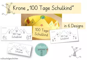 Vorschau - Mal- und Bastelvorlagen - wachsendes Materialpaket Kronen zum Basteln für diverse Anlässe - Deckblatt