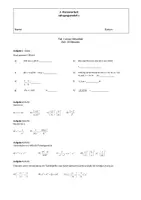 Vorschau - Klassenarbeiten - Klassenarbeit zu Potenzgesetze, Prismen und Zylinder - Deckblatt