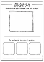 Vorschau - Arbeitsblätter - Kontinente und Ozeane: Booklet zum Ausarbeiten der einzelnen Kontinente - Seite 3