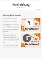 Vorschau - Poster - Countdown Herbstferien - Seite 1