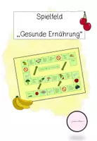 Vorschau - Spiele - Spielfeld "Gesunde Ernährung" - Deckblatt