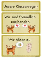 Vorschau - Poster - Klassenregeln Tiger / Tigerklasse - Seite 3