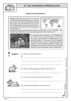 Vorschau - Arbeitsblätter - Das winteraktive Wildkaninchen | Sachunterricht Biologie Grundschule Sekundarstufe Klasse 3-6 | Lebensraum, Aussehen, Nahrung, Fortpflanzung | Arbeitsblätter, Kopiervorlagen, Freiarbeit mit Lösungen - Deckblatt
