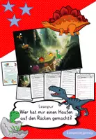 Vorschau - Arbeitsblätter - Lesespur - Wer hat mir einen Haufen auf den Rücken gemacht? (4fach differenziert) - Deckblatt