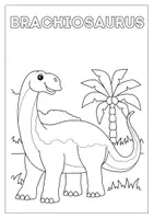 Vorschau - Arbeitsblätter - Ausmalbilder Dinosaurier - Seite 2