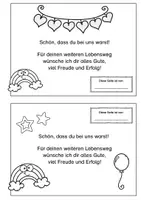 Vorschau - Arbeitsblätter - Erinnerungsheft/Abschiedsheft für fortgehende Kinder - Seite 3