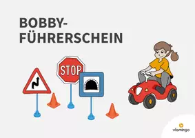 Vorschau - Spiele - Bobby-Führerschein: Rutschauto fahren in der Sporthalle - Seite 1