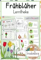 Vorschau - Unterrichtsreihen - Frühblüher - Kleine Lerntheke (Klasse 1 & 2) - Deckblatt