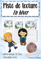 Aperçu - Feuilles d'exercices - Piste de Lecture: En hiver - Page de couverture