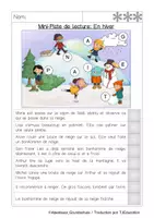 Aperçu - Feuilles d'exercices - Piste de Lecture: En hiver - Page 3