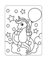Aperçu - Préparation de séance / Séance complète - Licornes - Pack de coloriages gratuit +10 illustrations - Page 3