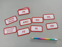 Vorschau - Spiele - Silben-Spiel, 6-fach differenziert - Seite 1