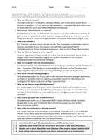 Vorschau - Arbeitsblätter - AB mit Fragen zum Thema "Schinderhannes" + Lösungsblatt - Seite 1