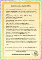 Vorschau - Arbeitsblätter - Wörter der Woche inkl. FRESCH-Strategien (Klasse 3) - Seite 3