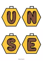 Vorschau - Poster - Bienenklasse – liebevoller Geburtstagskalender fürs Klassenzimmer (inkl. PowerPoint zum Beschriften) 🐝🍯 - Seite 2